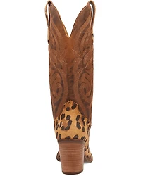 Dingo Women's Hensley Leopard Print Tall Western Boots - Snip Toe