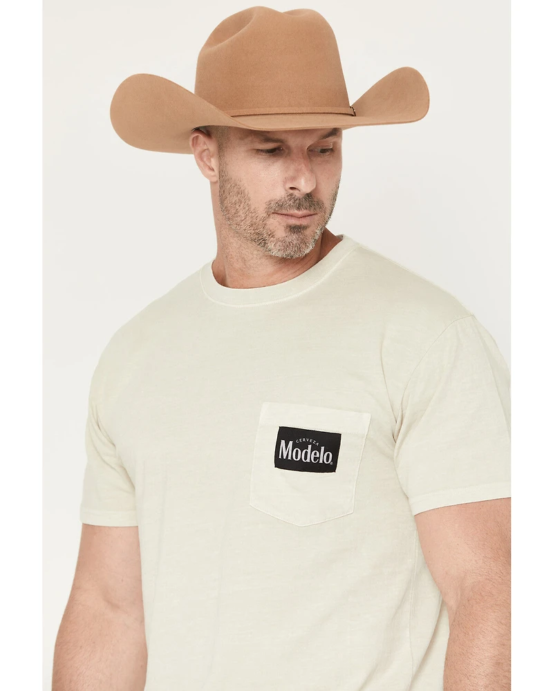 Modelo Men's Logo Short Sleeve Graphic T-Shirt