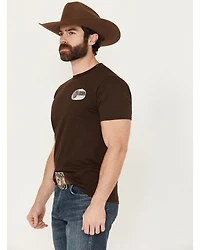 Cowboy Hardware Men's Country Girls and Whiskey Short Sleeve Graphic T-Shirt