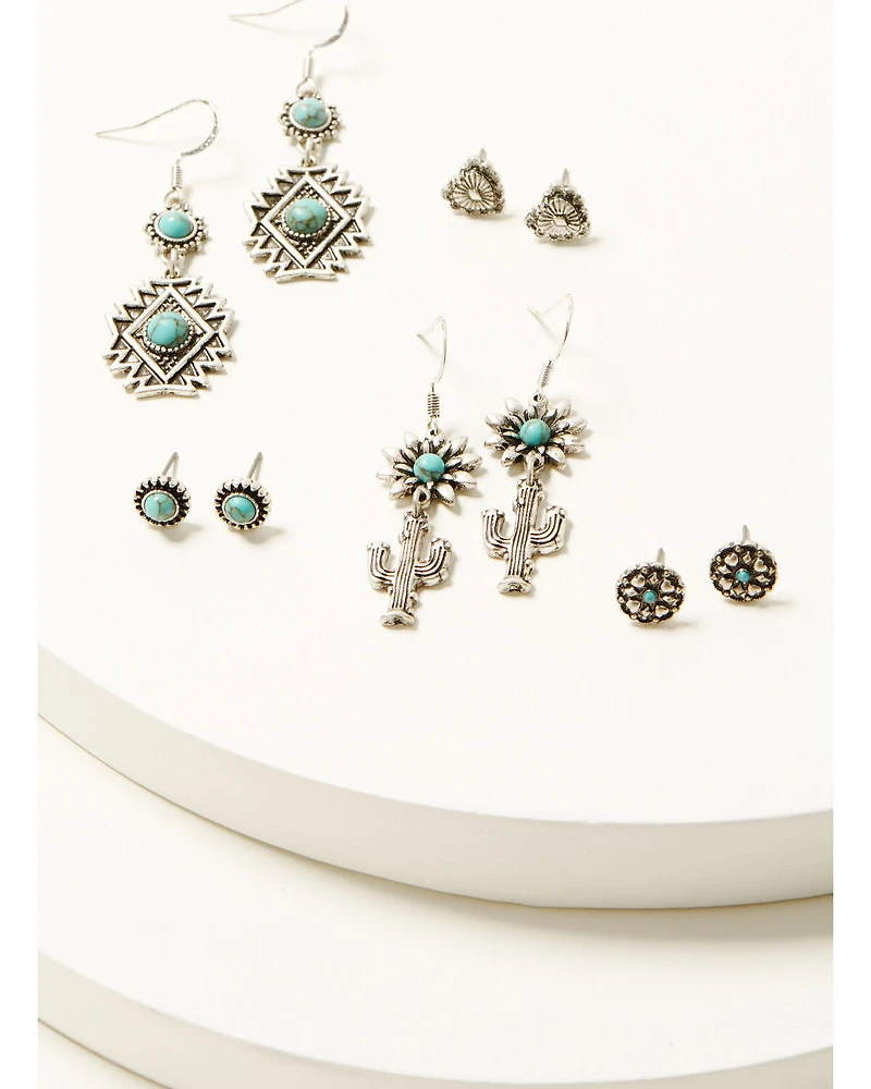 Shyanne Women's Wildheart Southwestern Earring Set - 5 Piece
