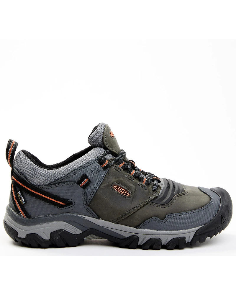 Keen Men's Ridge Flex Waterproof Hiking Shoes - Round Toe