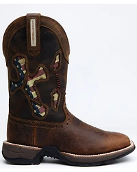 RANK 45® Women's Lite Flag Western Performance Boots - Broad Square Toe