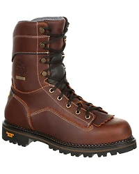 Georgia Boot Men's Amp LT Waterproof Logger Boots - Round Toe