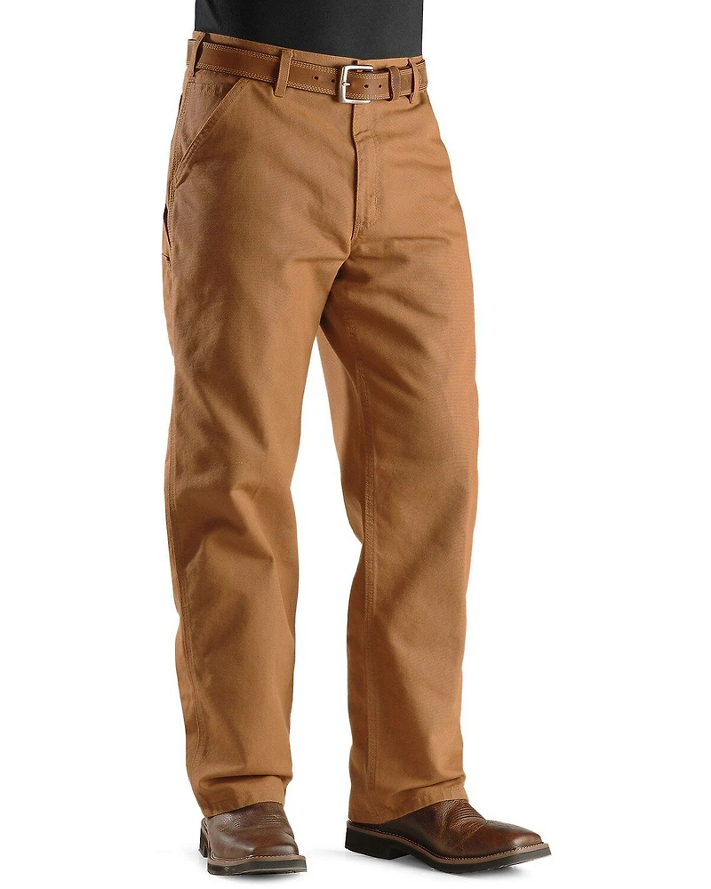 Carhartt Weathered Duck Dungaree Fit Khaki Work Pants