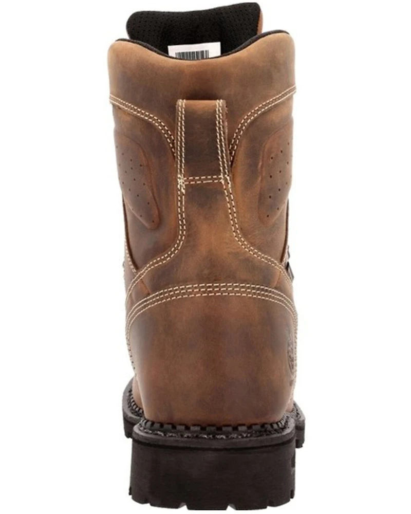 Georgia Boot Men's USA Logger Waterproof Work Boots - Soft Toe