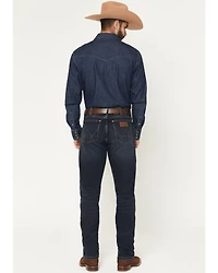 Wrangler Retro Men's 88MWZ Tilden Dark Wash Slim Straight Stretch Denim Jeans