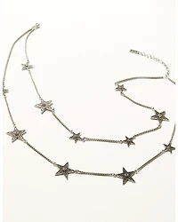 Idyllwind Women's Silver Kendall Star Necklace