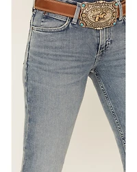 Wrangler Retro Women's Alaina Light Wash Mid Rise Bootcut Stretch Denim Jeans