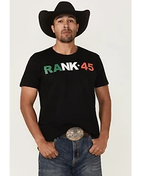 RANK 45® Men's Rosarito Mexico Logo Short Sleeve Graphic T-Shirt