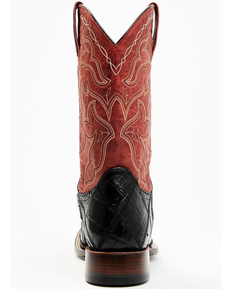 Cody James Men's Exotic Caiman Western Boots - Broad Square Toe