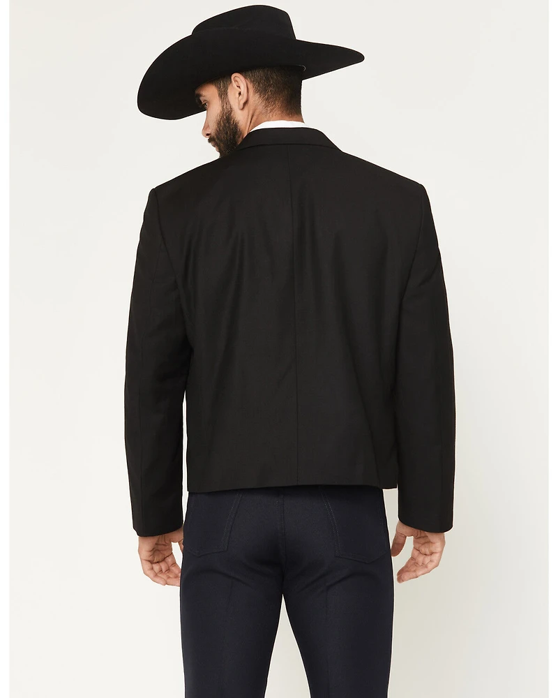 Cody James Black 1978™ Men's Solid Snap Cropped Sportcoat