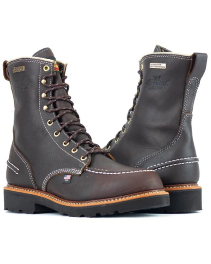 Thorogood Men's Pitstop Boots - Moc Toe