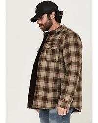 Brothers and Sons Men's Schefter Plaid Print Shirt Jacket