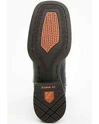 RANK 45® Men's Warrior Performance Western Boots - Broad Square Toe