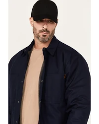 Hawx Men's Oakdale Sherpa Lined Waxed Shirt Jacket