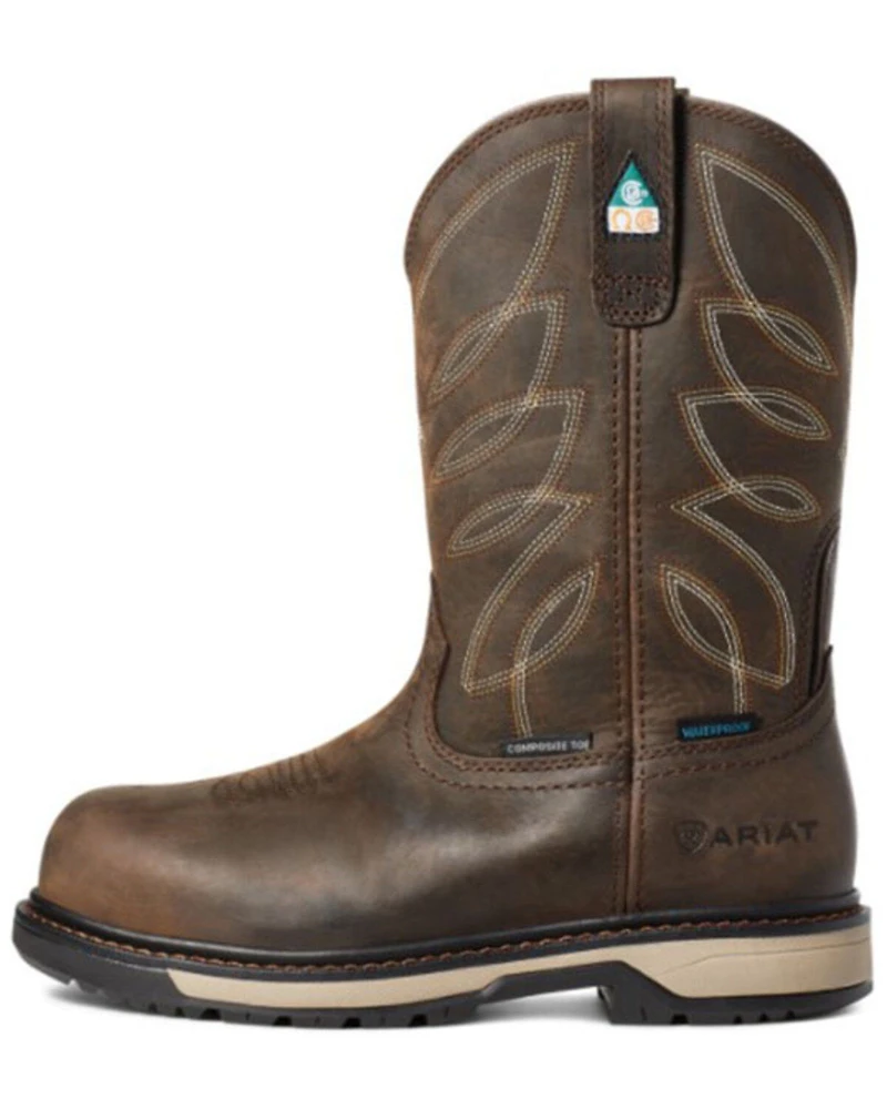 Ariat Women's Riveter Waterproof Western Work Boots - Composite Toe
