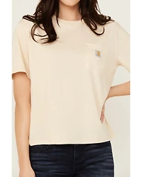 Carhartt Women's Loose Fit Lightweight Long Sleeve Pocket T-Shirt