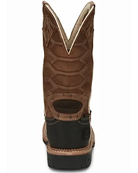 Justin Men's Derrickman Western Work Boots - Composite Toe