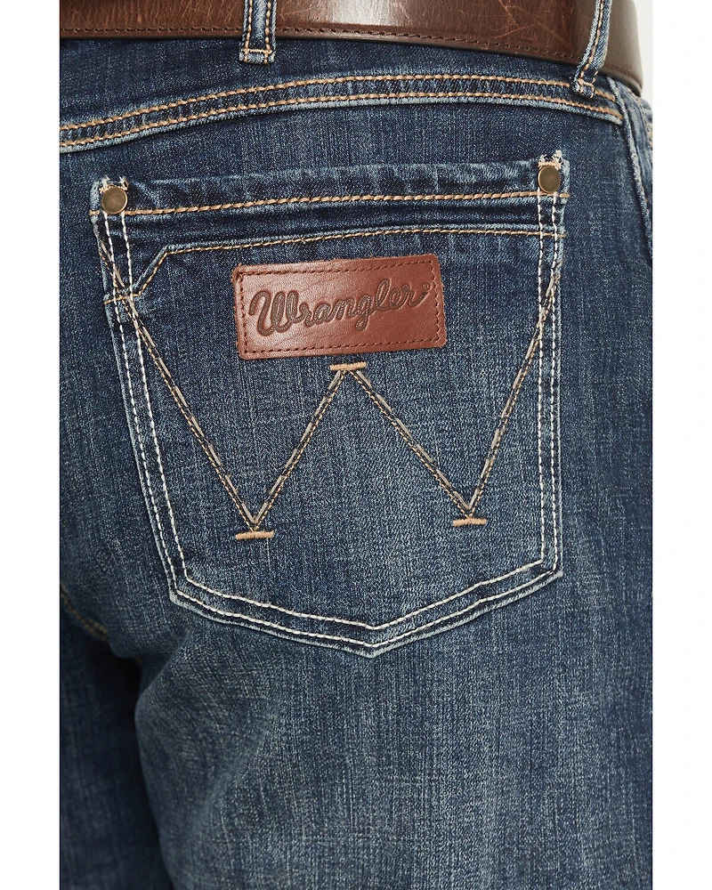 Wrangler 20X Men's Midland 42 Vintage Slim Bootcut Jeans