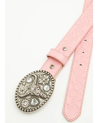 Shyanne Girls' Longhorn Bling Buckle Belt