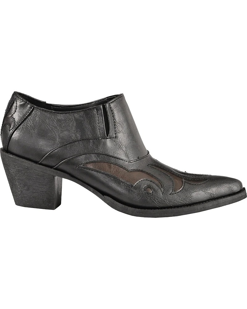 Roper Women's Inlay Ankle Boots - Snip Toe