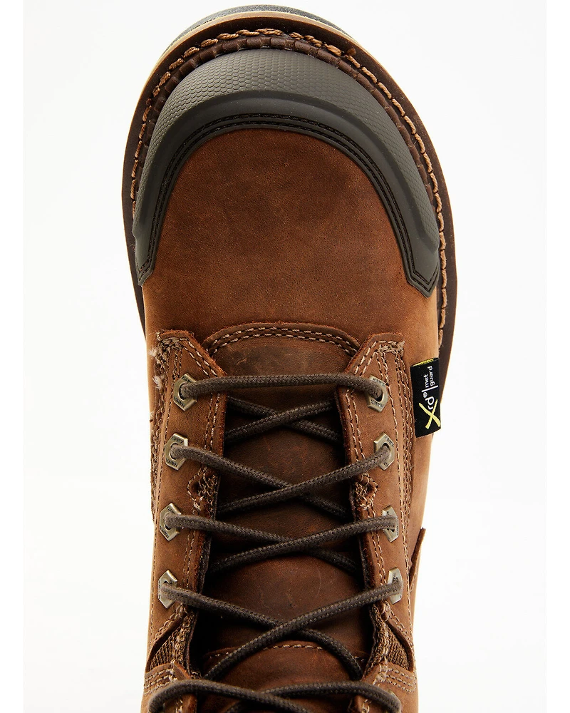 Hawx Men's 8" Crew Chief Internal Met Guard Work Boots - Composite Toe
