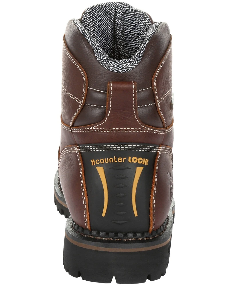 Georgia Boot Men's Amp LT Waterproof Logger Boots - Soft Toe