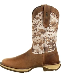 Rebel by Durango Men's Desert Camo Western Performance Boots - Square Toe