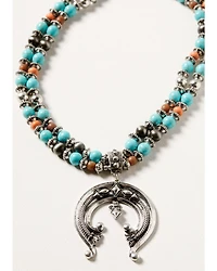 Shyanne Women's Wildflower Bloom Squash Blossom Beaded Necklace