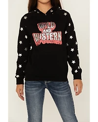 Rock & Roll Denim Girls' Boot Barn Exclusive Wild Western Star Print Hoodie