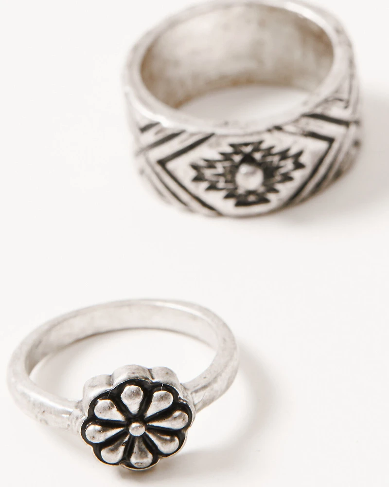 Shyanne Women's Shiloh Ridge Ridge Ring Set - 3 Piece