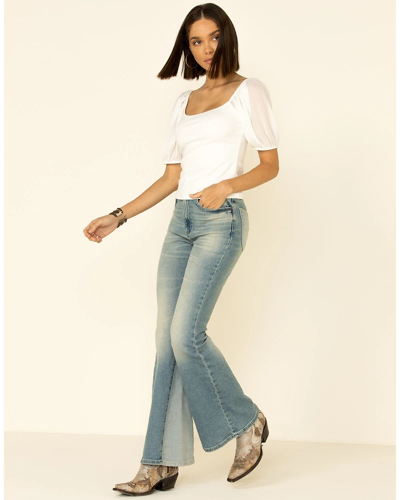 Lee Women's Betty Panel Flare Jeans