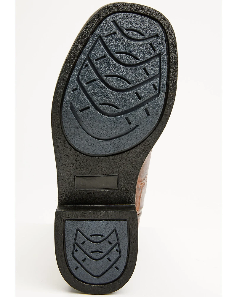 Cody James Boys' Duke Embossed Western Boots - Broad Square Toe