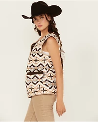 Outback Trading Co Women's Southwestern Reversible Vest