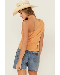 Youth Revolt Women's Whiskery One Shoulder Tee