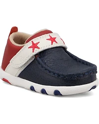 Twisted X Toddler Boys' Patriotic Driving Mocs