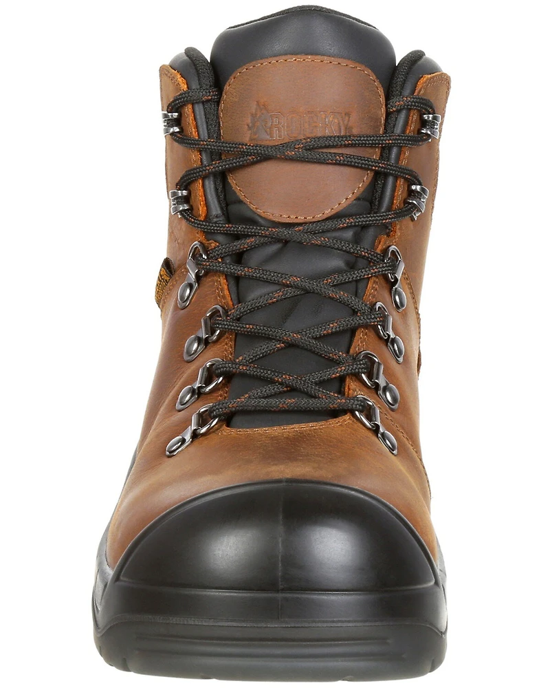 Rocky Men's Worksmart Waterproof 5" Work Boots - Composite Toe