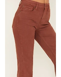 Shyanne Women's High Rise Tulip Hem Super Flare Jeans