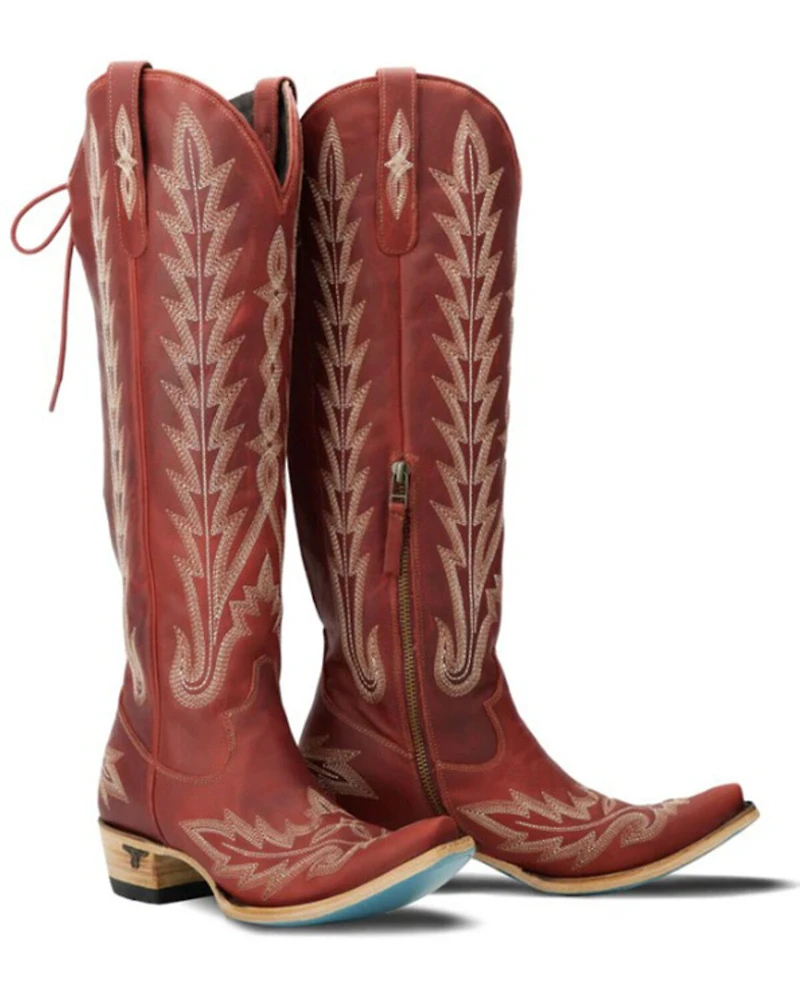 Lane Women's Lexington Over The Knee Corset Western Boots