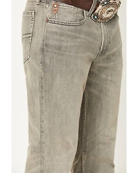 Moonshine Spirit Men's Dustbowl Wash Hutch Slim Bootcut Stretch Denim Jeans