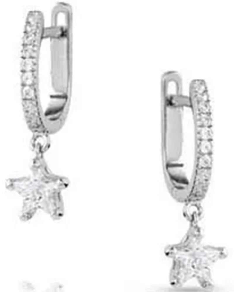 Montana Silversmiths Women's Catch A Falling Star Crystal Earrings