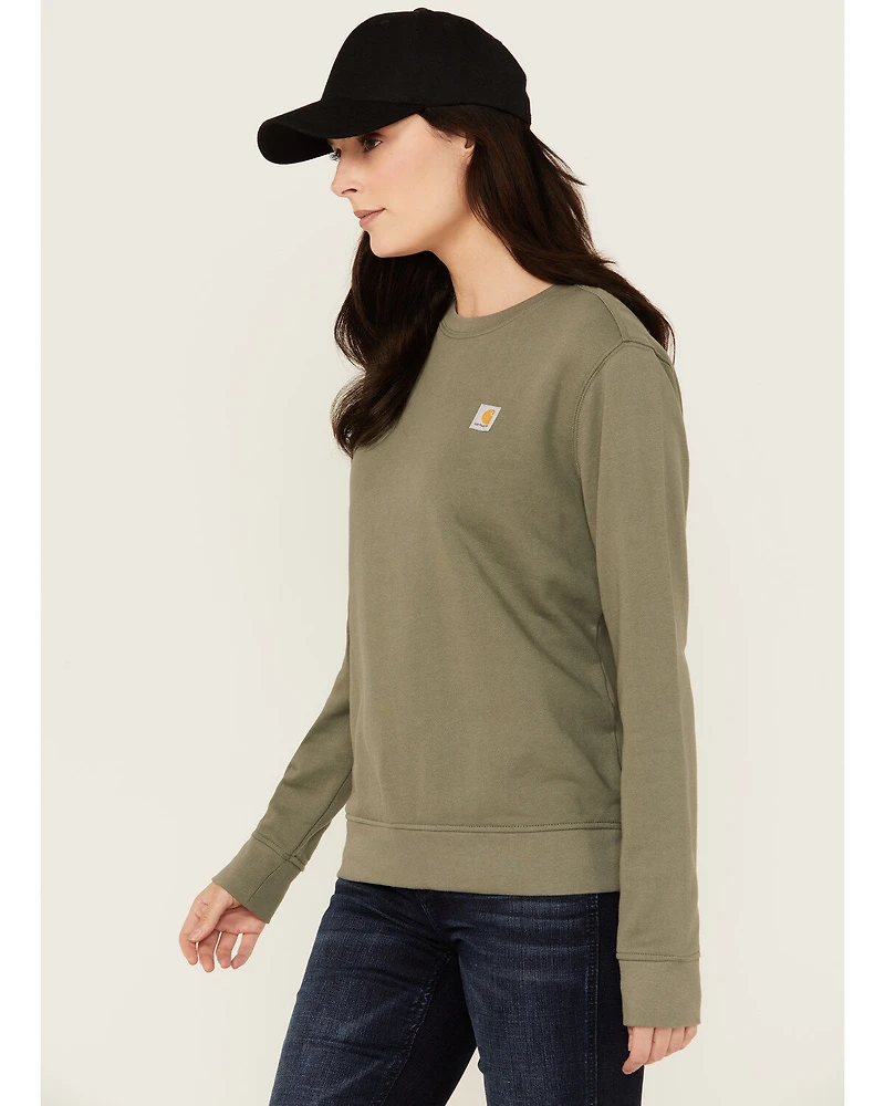 Carhartt Women's Relaxed Fit Midweight Crewneck Sweatshirt