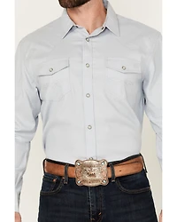 Blue Ranchwear Men's Alcova Solid Long Sleeve Snap Western Shirt