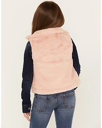 Urban Republic Girls' Faux Fur Vest