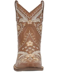 Dingo Women's Primrose Embroidered Western Booties - Snip Toe