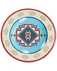 HiEnd Accents 14-Piece Spirit Valley Melamine Dinnerware Set
