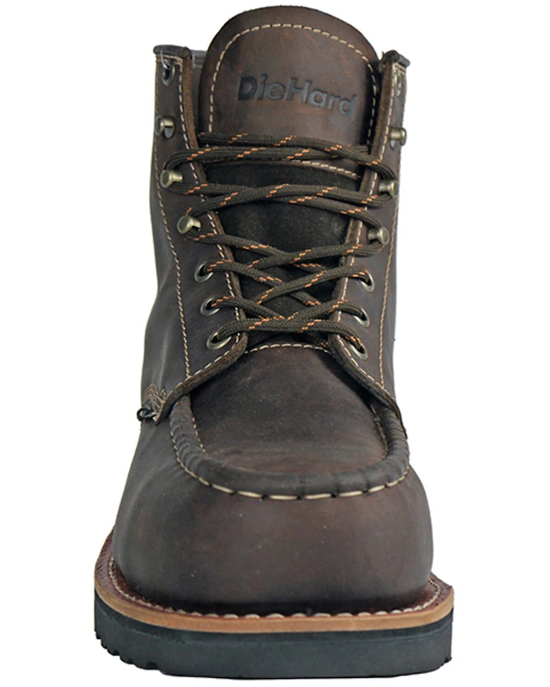 Hoss Men's DieHard Moc Waterproof Work Boots - Composite Toe