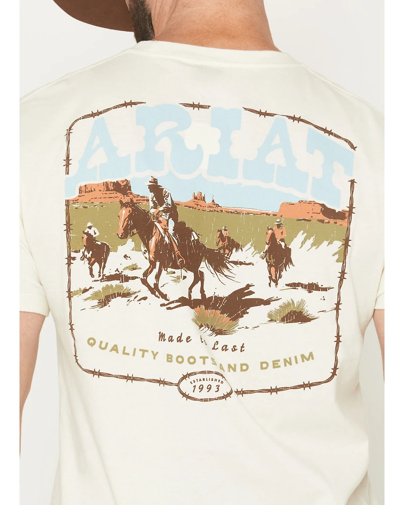 Ariat Men's Pulp Western Short Sleeve Graphic T-Shirt