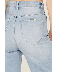 Rolla's Women's Light Wash High Rise Sailor Jeans