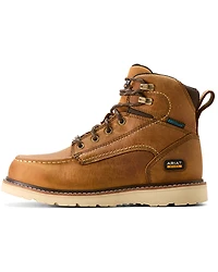 Ariat Women's Rebar 6" Wedge Waterproof Moc Toe Work Boots - Soft
